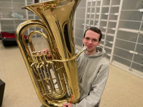 Wenzel: Marlborough senior earns top tuba score for music festival