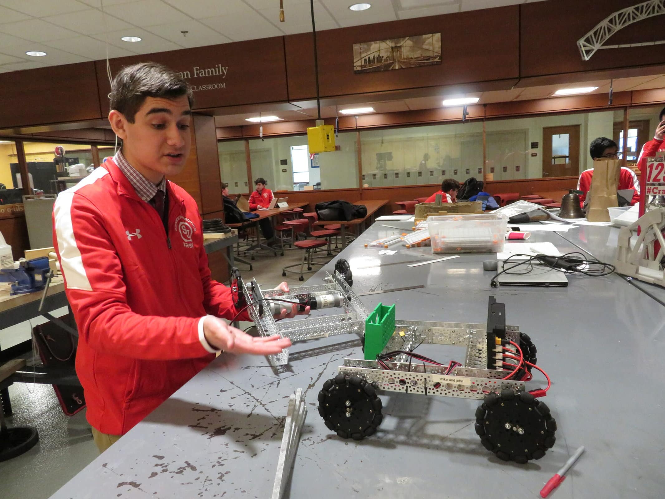 Saint John’s students lead the way in robotics