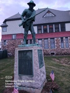 “The Volunteer” stands proudly at Marlborough’s Spanish-American War Memorial