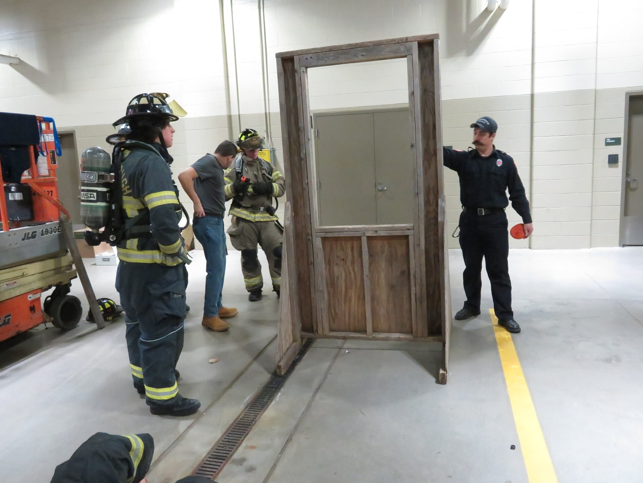Students explore how to become firefighters
