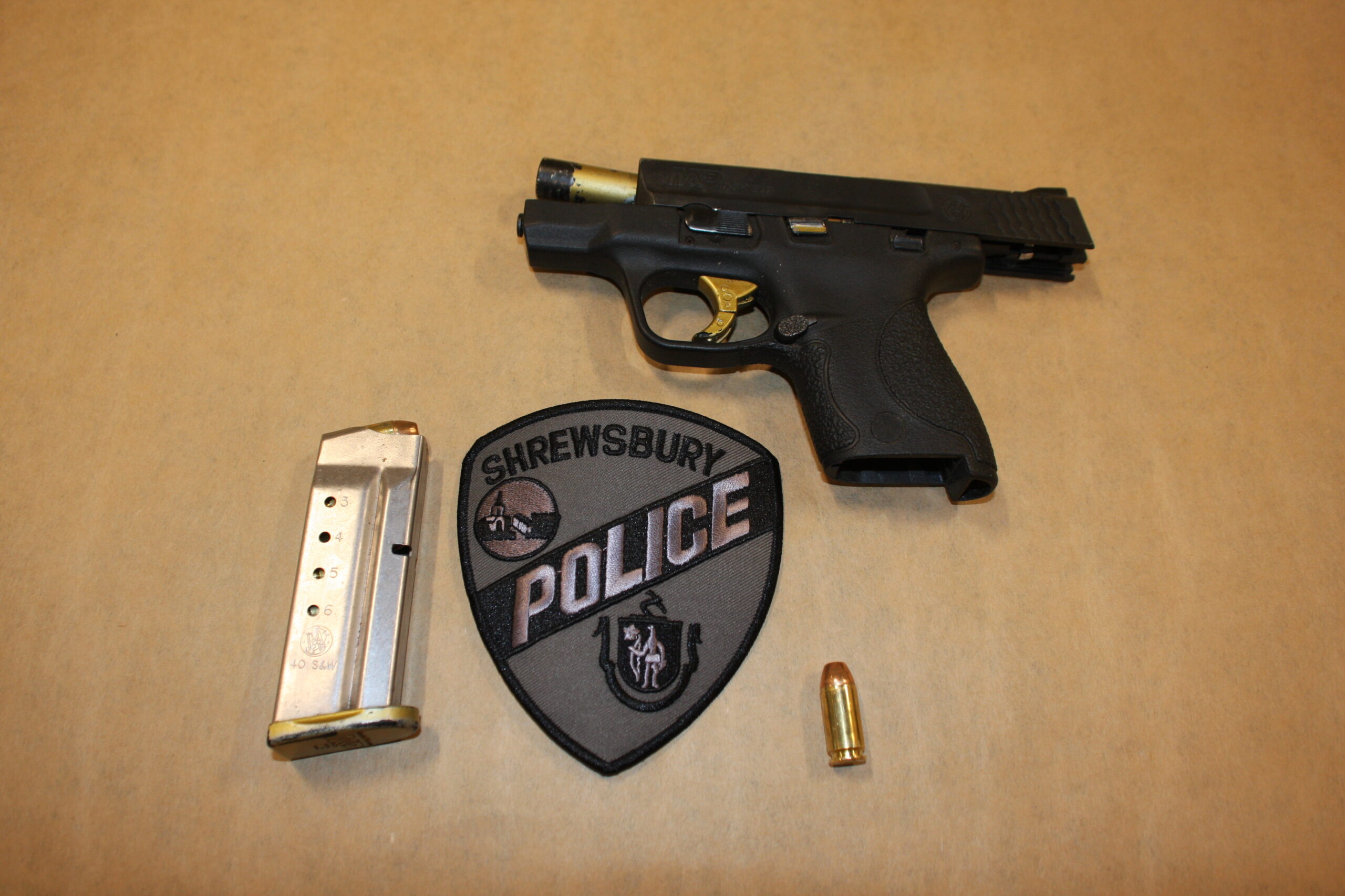 Two men arrested by Shrewsbury police on OUI, firearms charges