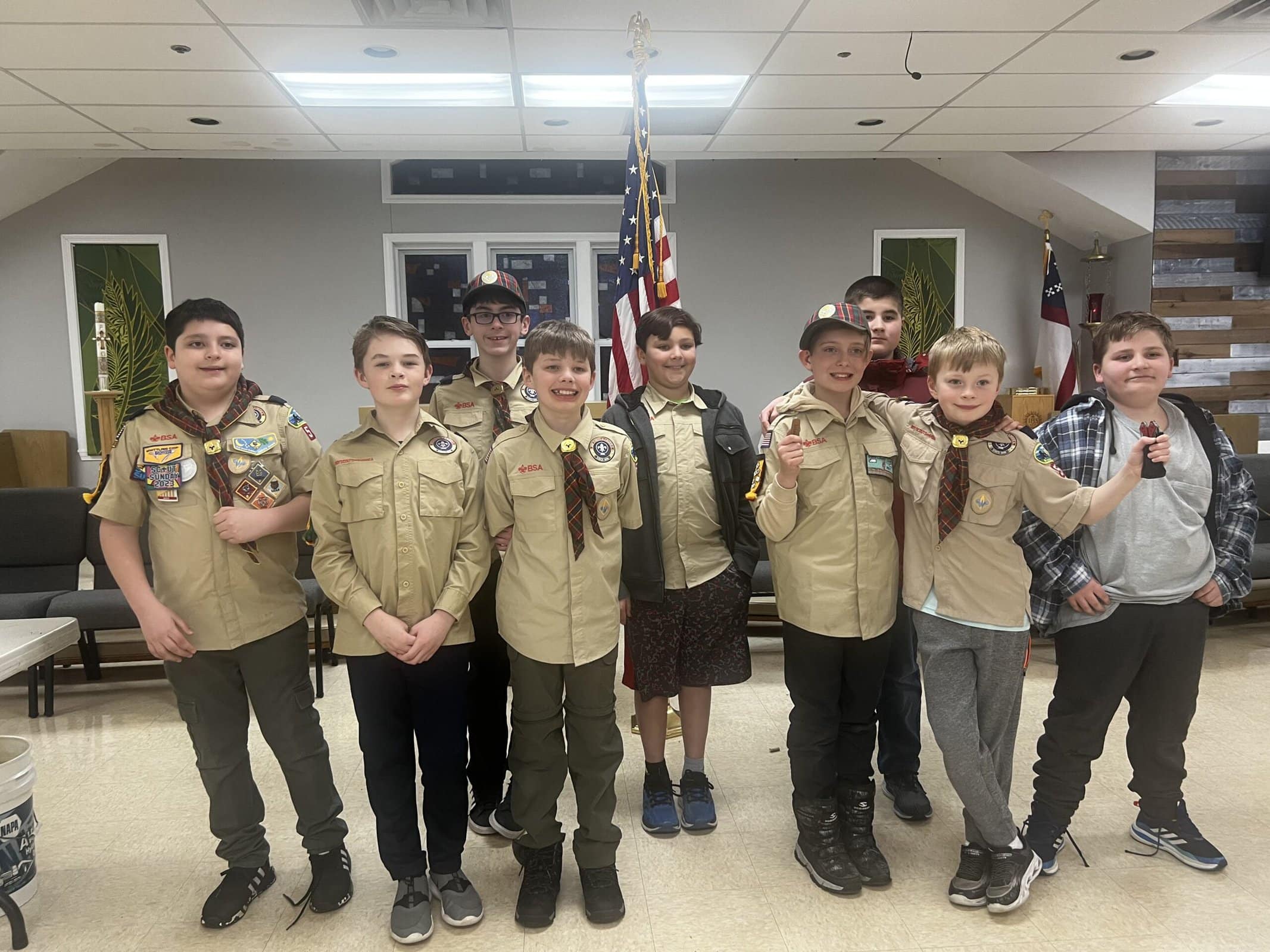 Northborough Cub Scouts earn Arrow of Light