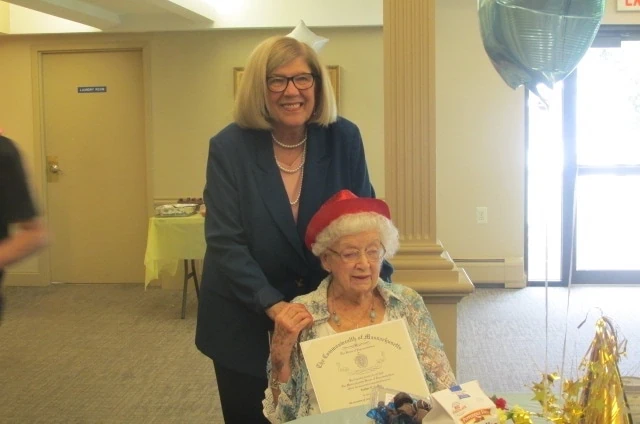 Hudson resident turns 104
