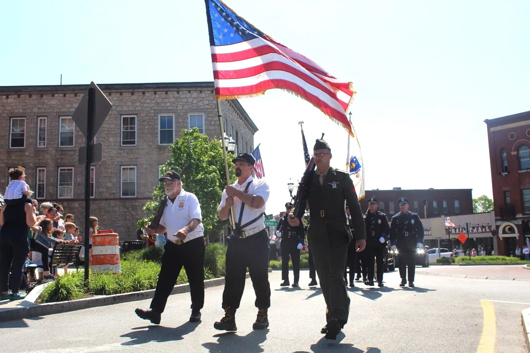 Hudson gathers for Memorial Day parade, observances