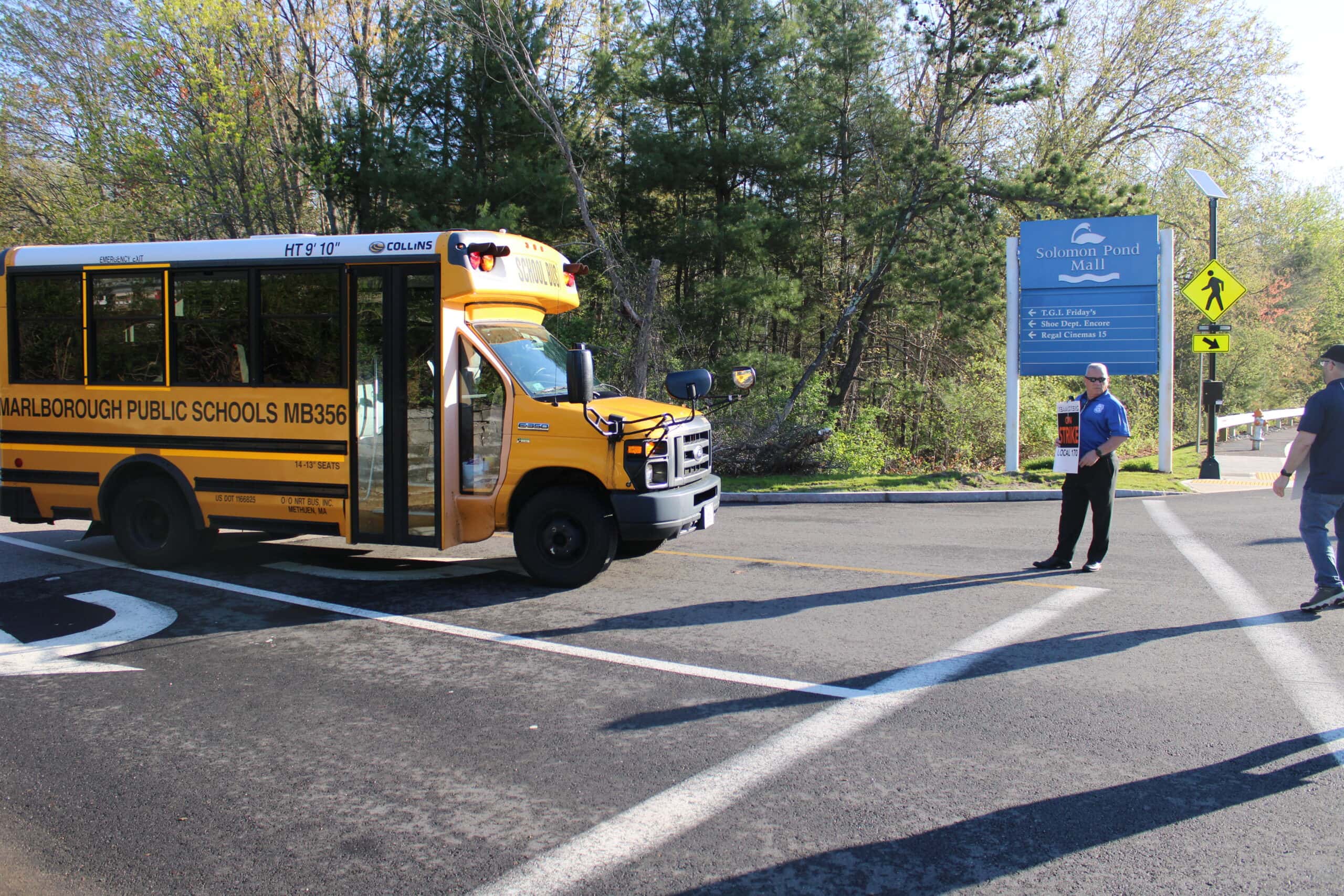 School bus drivers in Marlborough go on strike