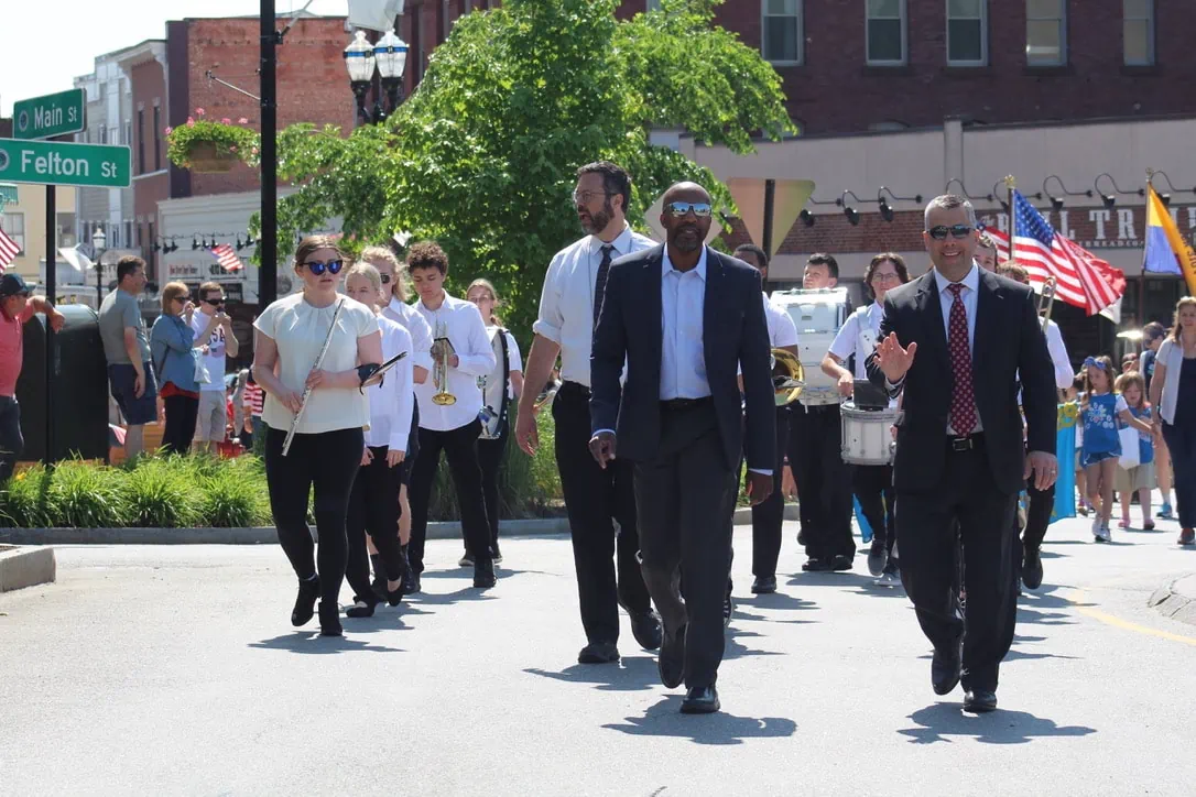 Hudson gathers for Memorial Day parade, observances
