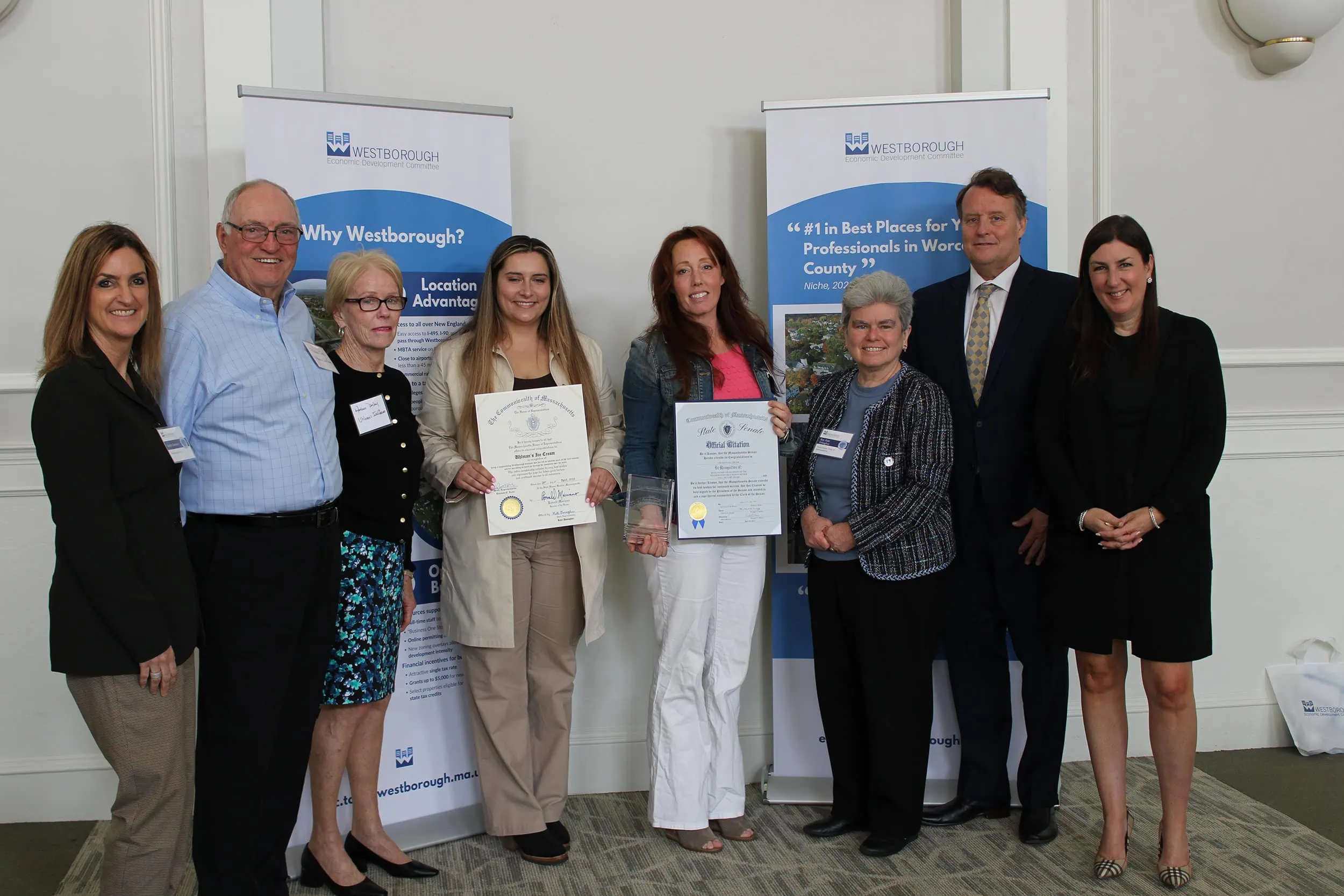 EDC honors local Westborough businesses