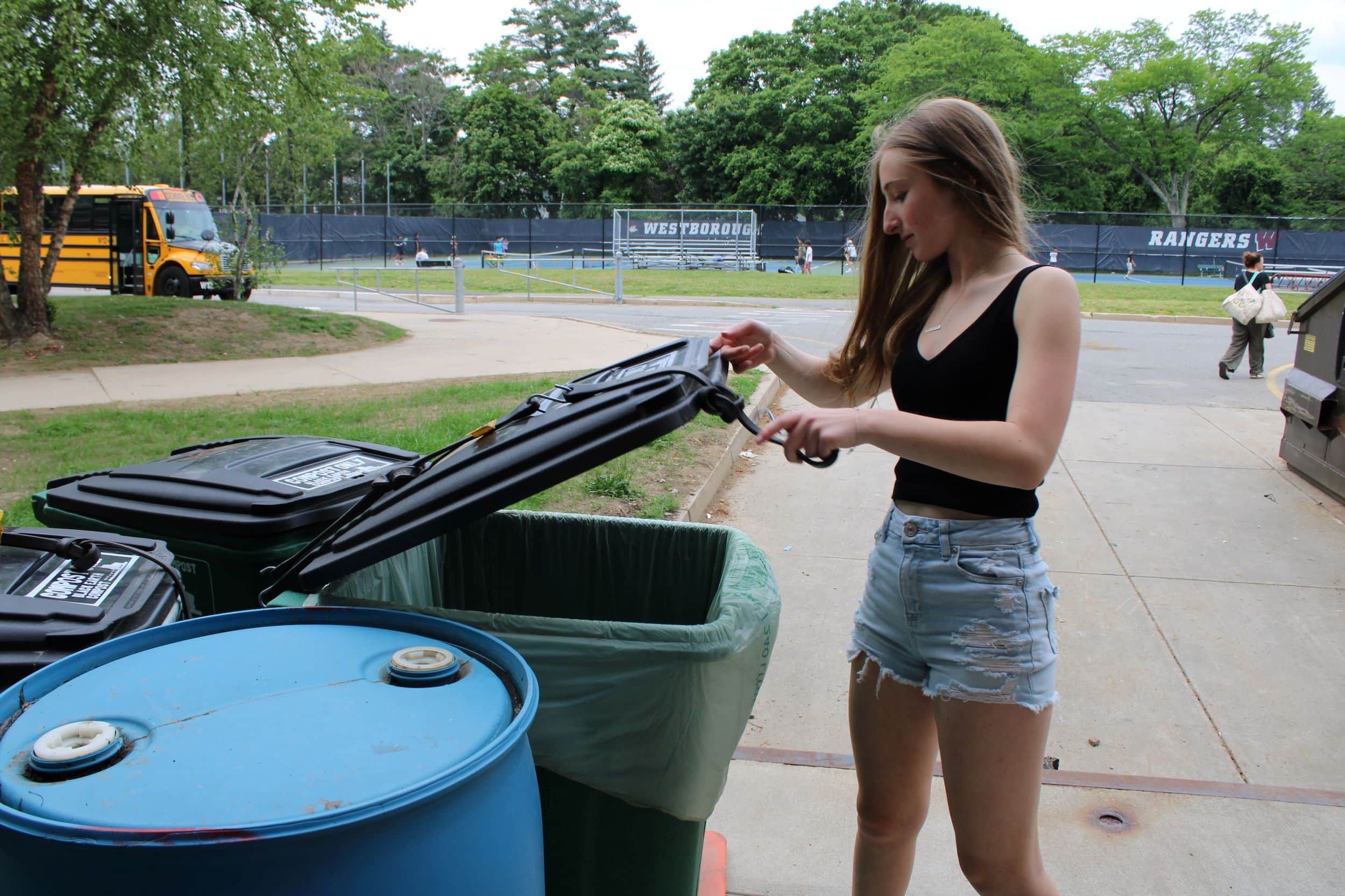 Schools finish first year of composting program