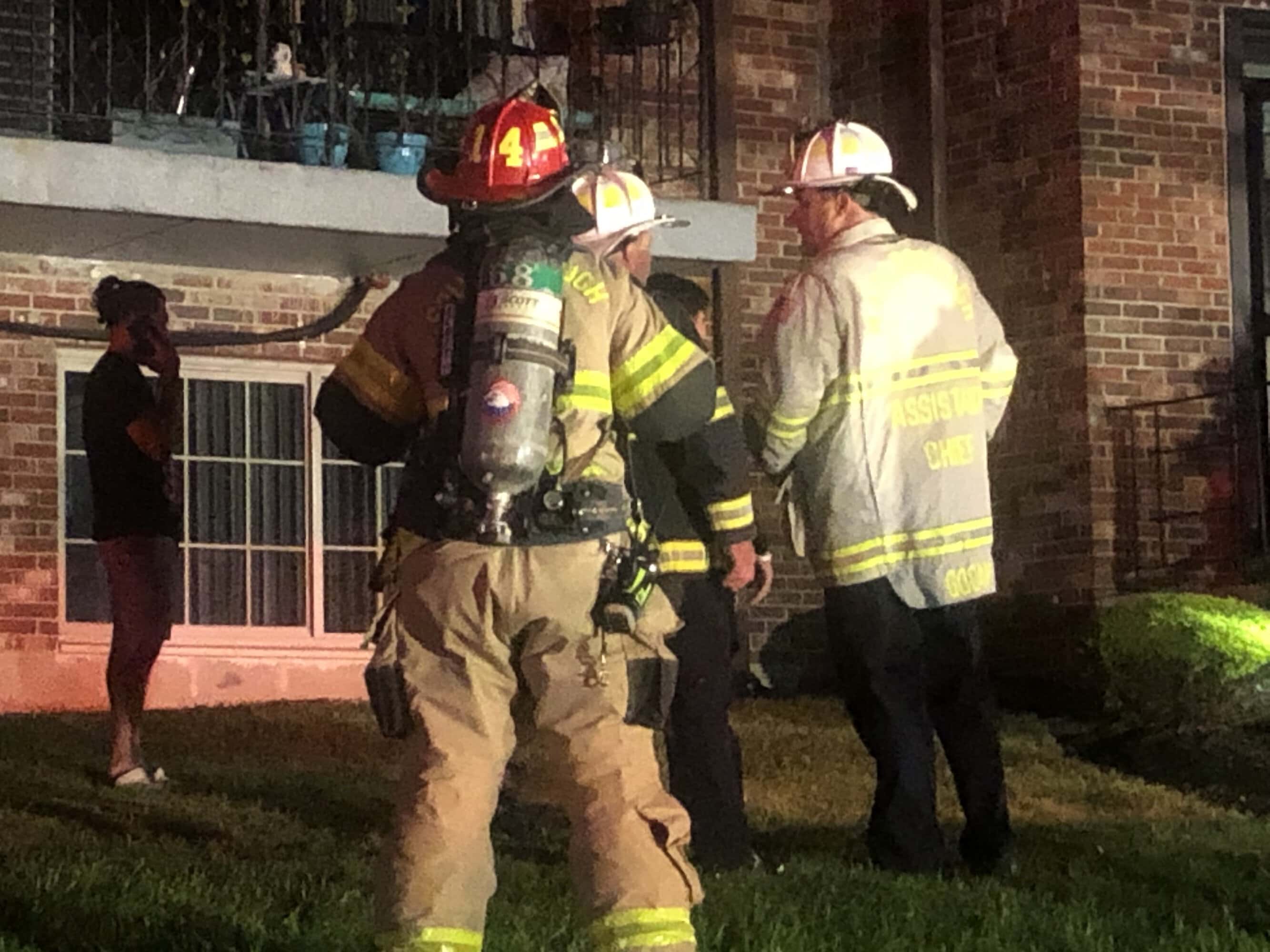 Marlborough firefighters battle apartment fire at the Heights