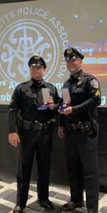 Two Shrewsbury officers receive Life Saving Medal