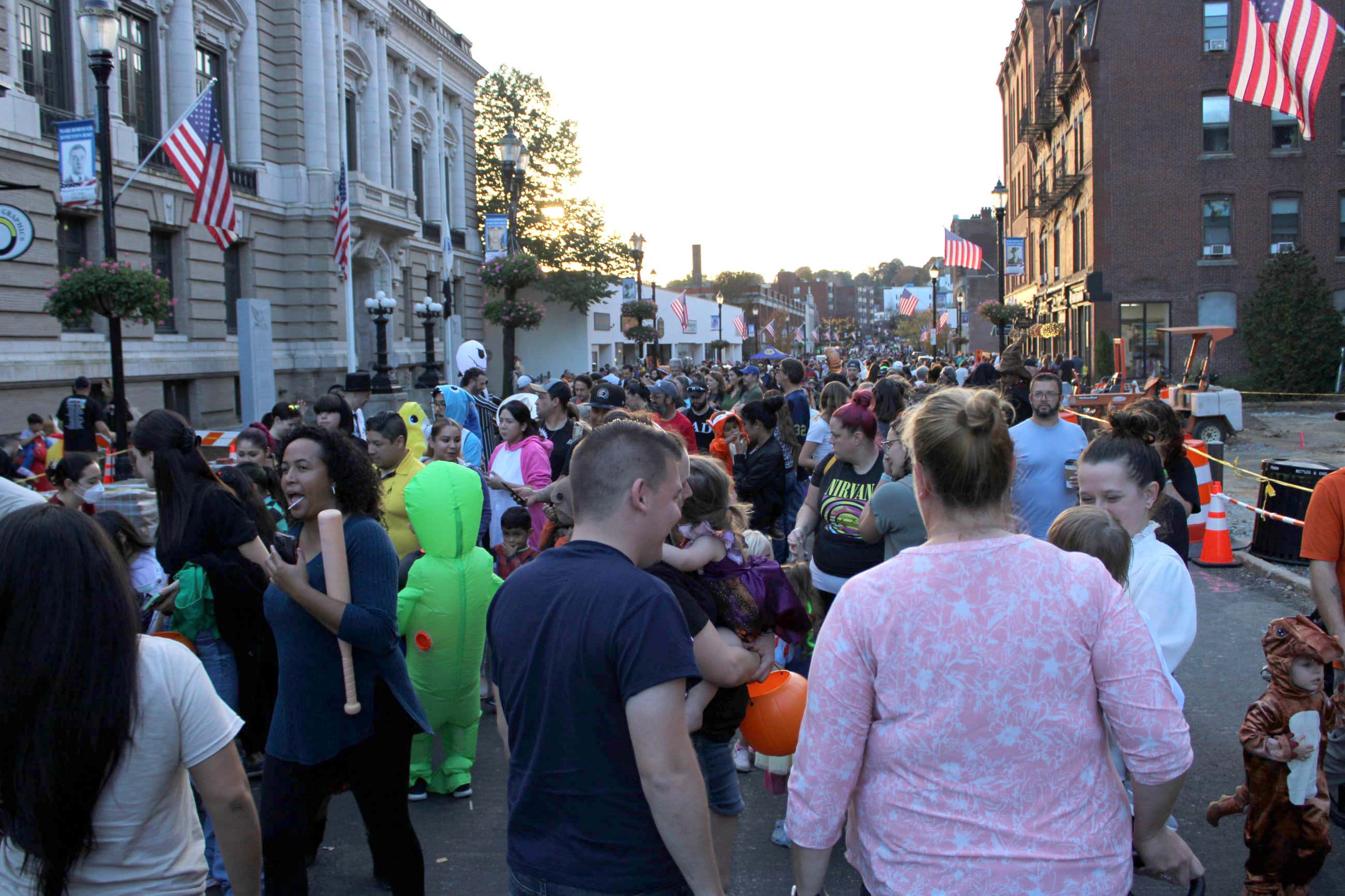 Tricks, treats and tunes during Marlborough Horribles Parade