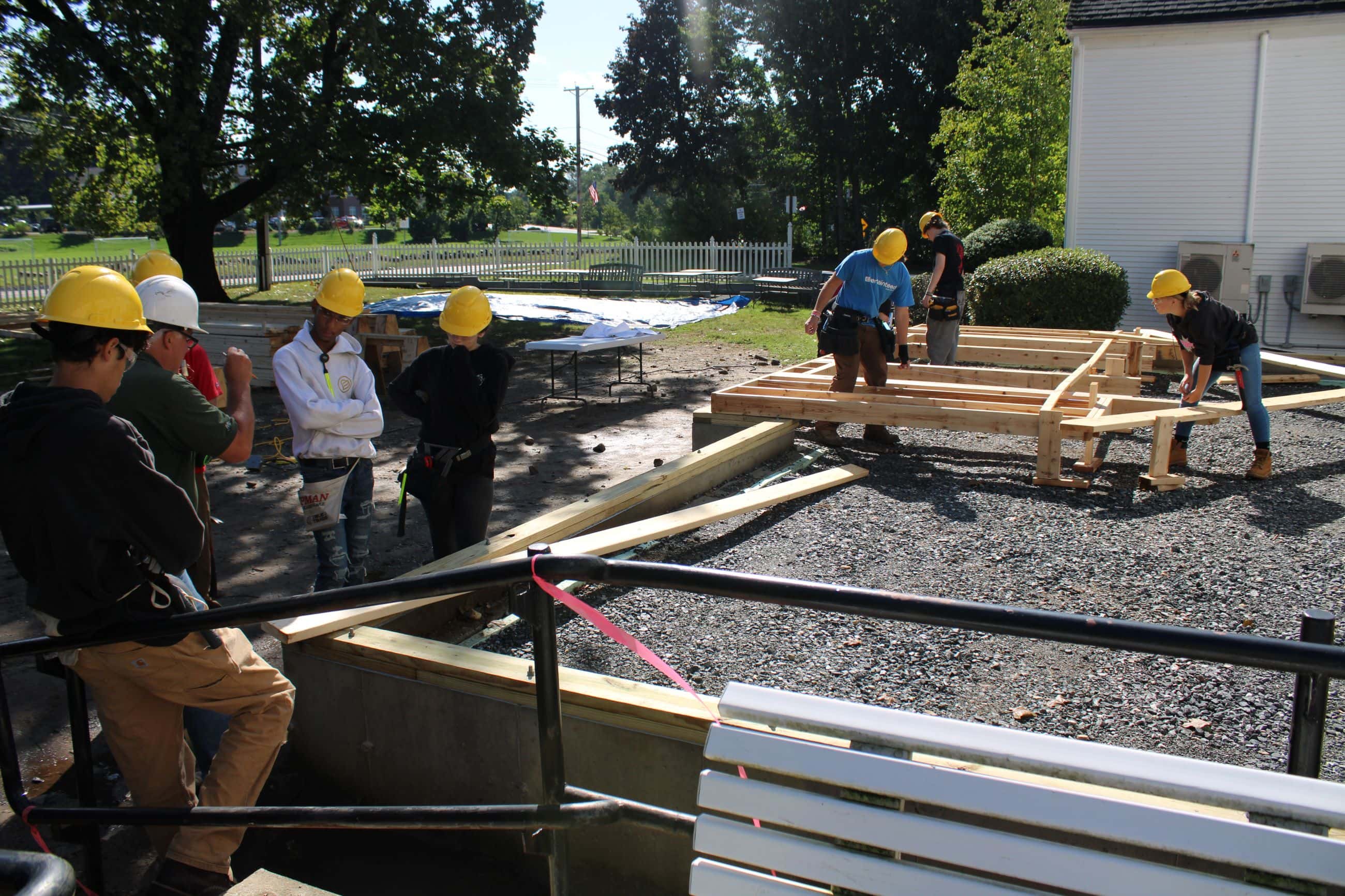 Assabet students building expansion for Southborough senior center
