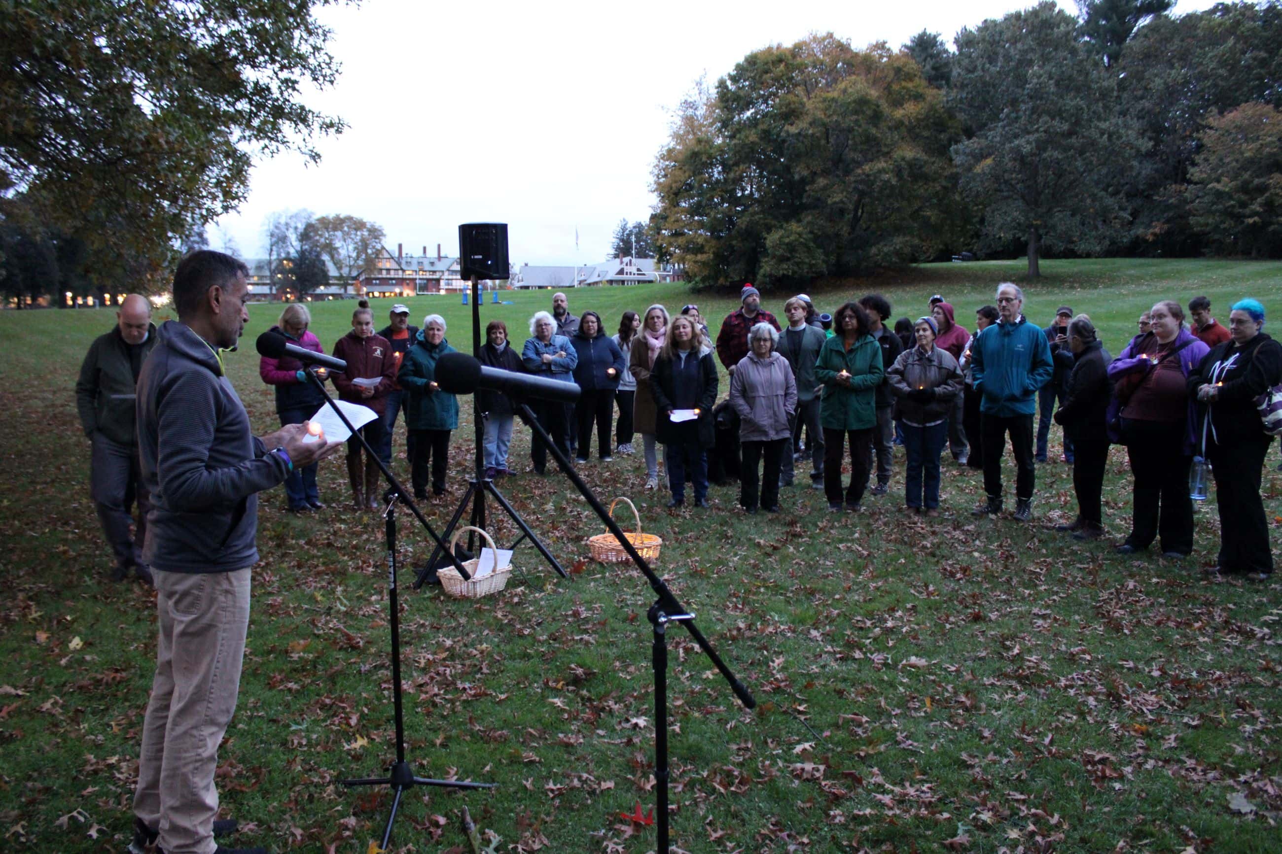 Southborough vigil calls for end to hostilities in Gaza strip