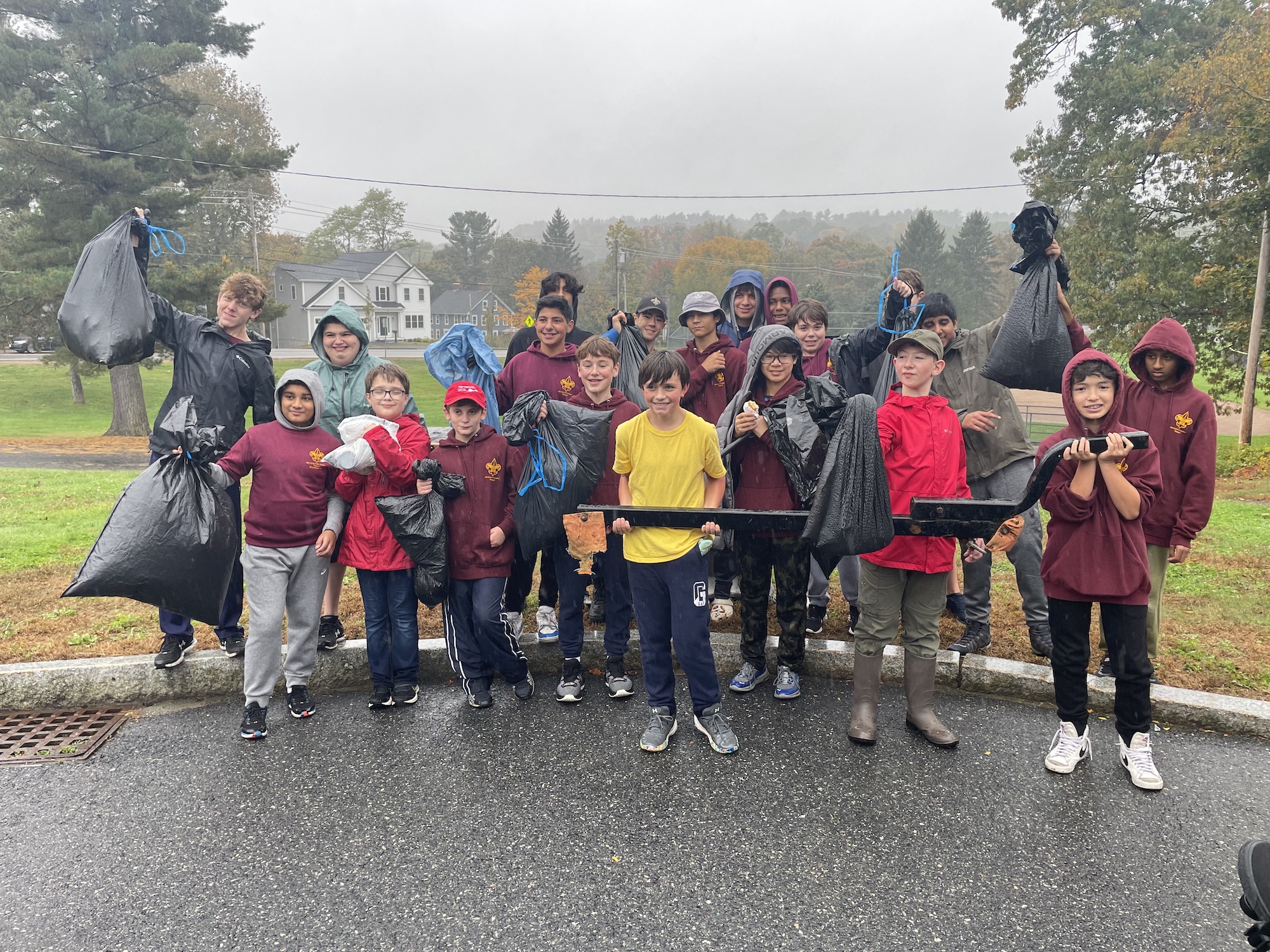 Boy Scout Troop 4 active in the community
