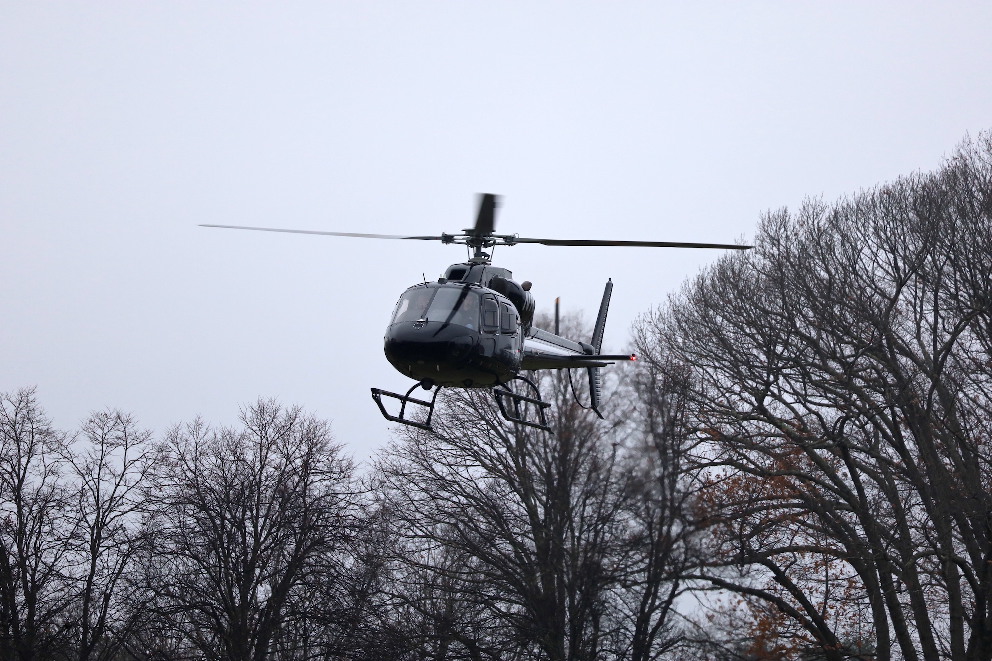 Santa takes helicopter to visit Southborough