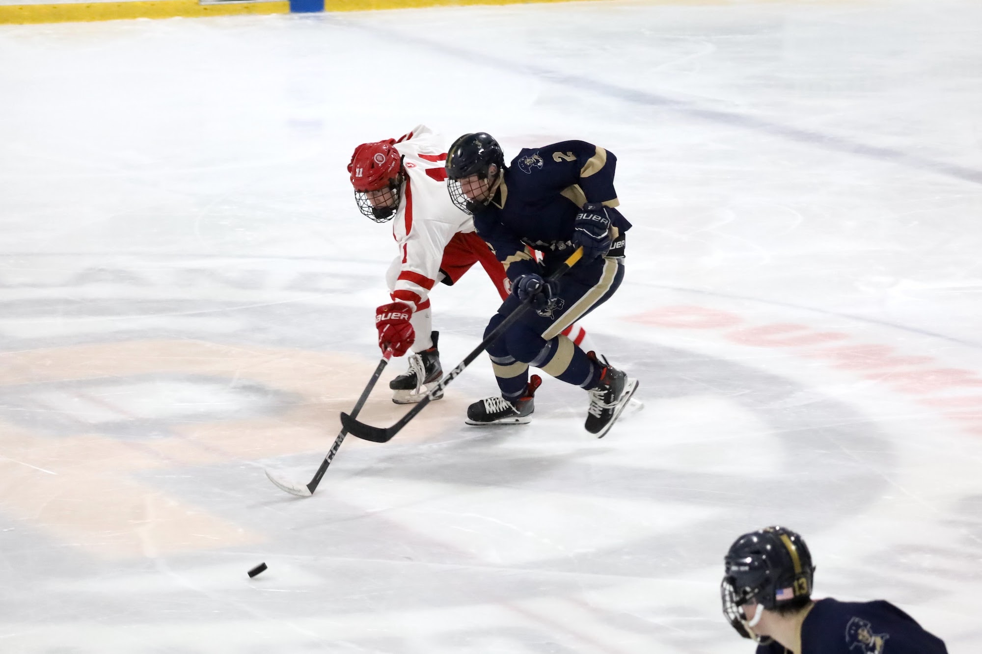Last-second goal pushes St. John’s past Shrewsbury in high-energy hockey matchup