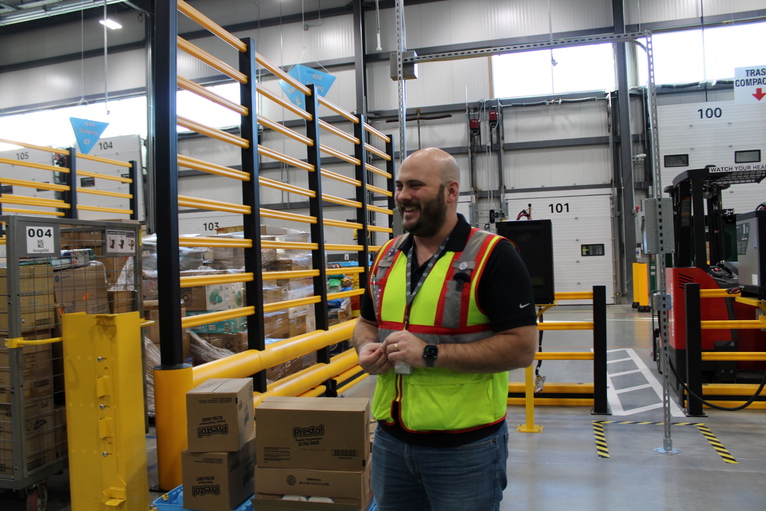 Amazon opens new Westborough same-day delivery center