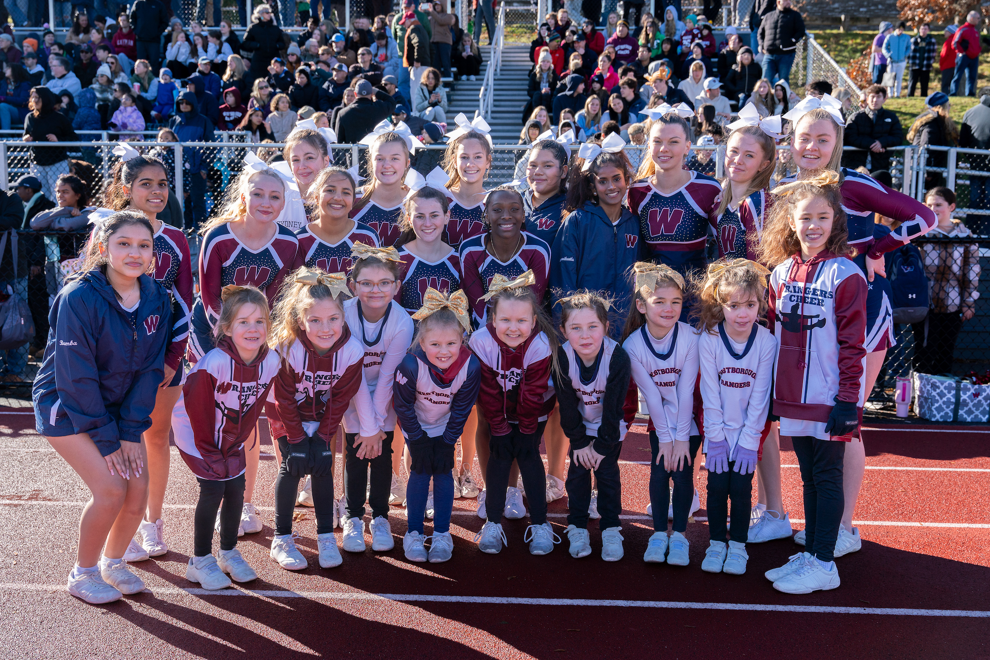 Westborough youth cheerleaders return to the sidelines