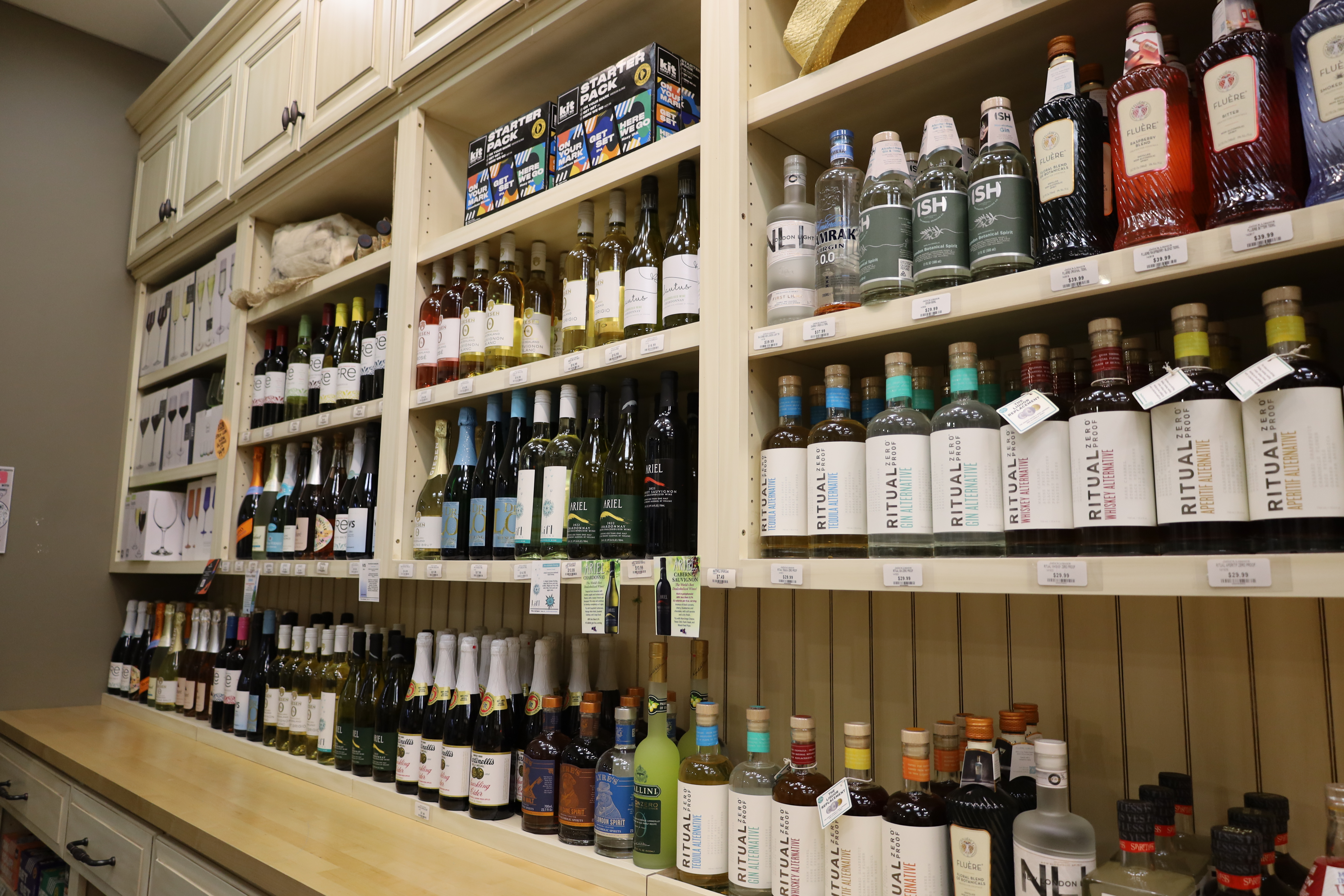 Julio’s Liquors offers selection of non-alcoholic choices