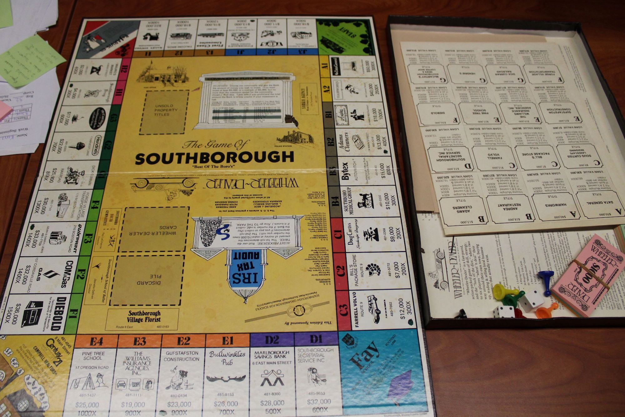 Board game becomes part of Southborough’s history