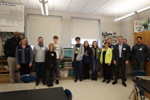State officials talk trout with Shrewsbury High School students