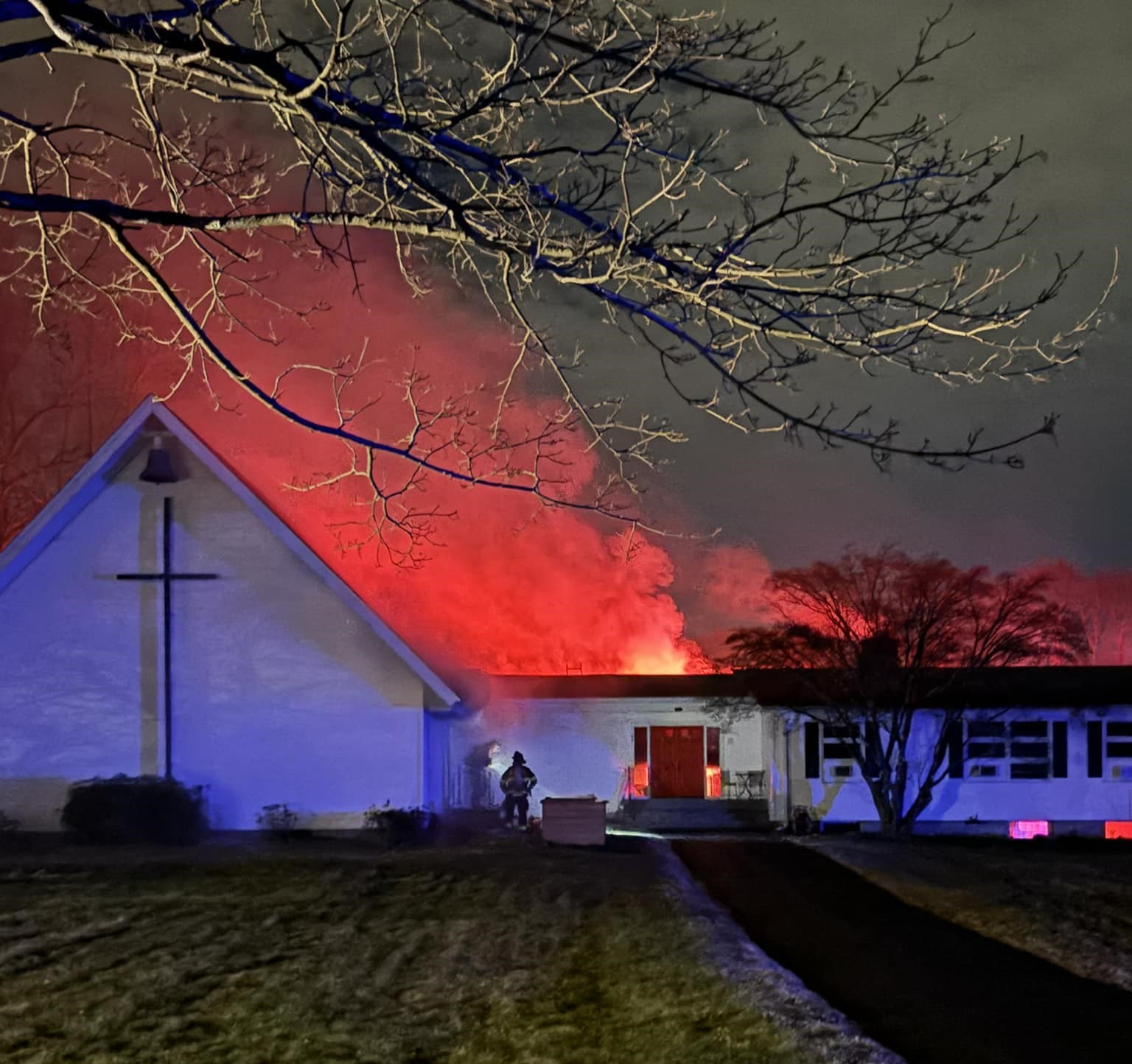 Quick work by firefighters saves church in Northborough