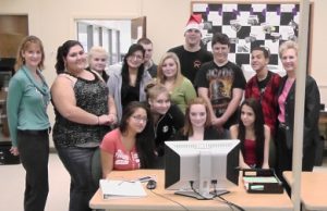 AVRTHS Business Tech students organize Aztec Wishes gift drive