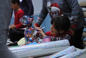 Snow does not deter Big Brother Big Sister holiday party