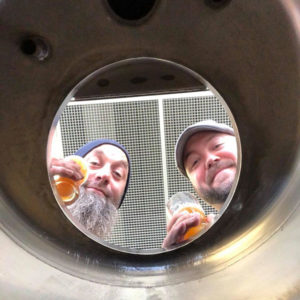 Head Brewer Keith Abramo and owner Carl Persson. Photo/submitted
