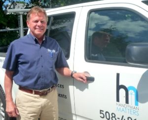 Harry Dow of Handyman Matters Photo/Nancy Brumback 