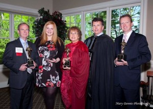 Four honored at Corridor Nine Area Chamber breakfast