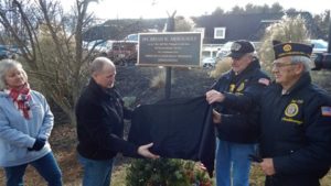 Plaque at Town Common site honors Northborough’s Arsenault