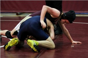 Tomahawk Sarah Crothers takes to the mat