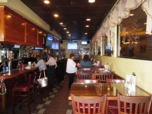 Checkerboards can accommodate nearly 200 patrons but with three spacious dining areas, never feels crowded. 