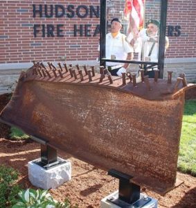 Hudson Fire Department unveils 9/11 memorial