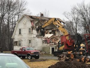Westborough demolition in process