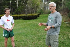Beckwith honored as cross country coach of the year