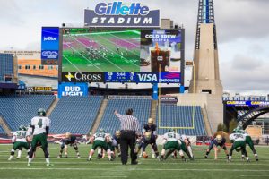 Grafton faces off against Hanover in the Division 3 Super Bowl game at Gillette Stadium.