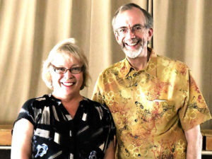 Festival co-chairs Donna Blanchard and Ken Crater. Photo/submitted