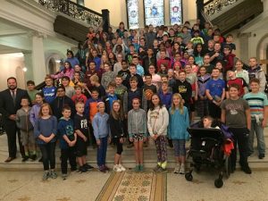 North Street Elementary School Students visit State House