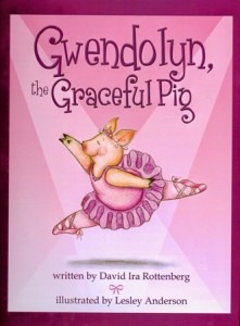 Gwendolyn, the Graceful Pig, to dance at the Southborough Library