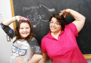 Paige, 11, and Margaret Melo Sullivan participate together in Big Brothers Big Sisters of Central Mass/Metrowest. Photo/submitted 