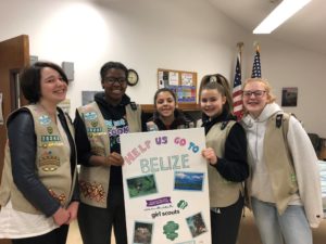Hudson Girl Scouts raising funds to travel to Belize