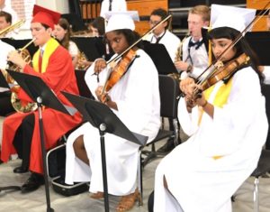 Spirited class of 2018 marks Hudson High’s 144th graduation exercises