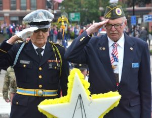 Hudson pays tribute to fallen military veterans