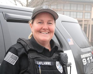 Officer Wendy LaFlamme (Photo/Ed Karvoski Jr.)