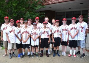 Hudson supports its Cal Ripken youth baseball World Series team