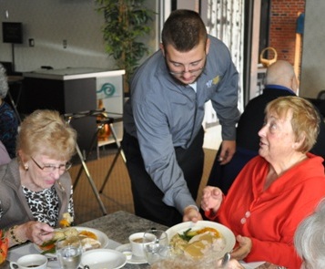 Marlborough seniors enjoy Thanksgiving luncheon