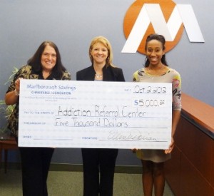 ARC receives $5,000 grant from Marlborough Savings Bank