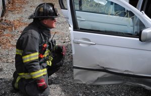 Marlborough first responders learn techniques to help car crash victims